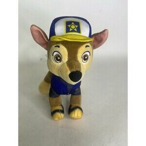 Nickelodeon Paw Patrol Big Truck Pups CHASE Plush Stuffed Animal Toy